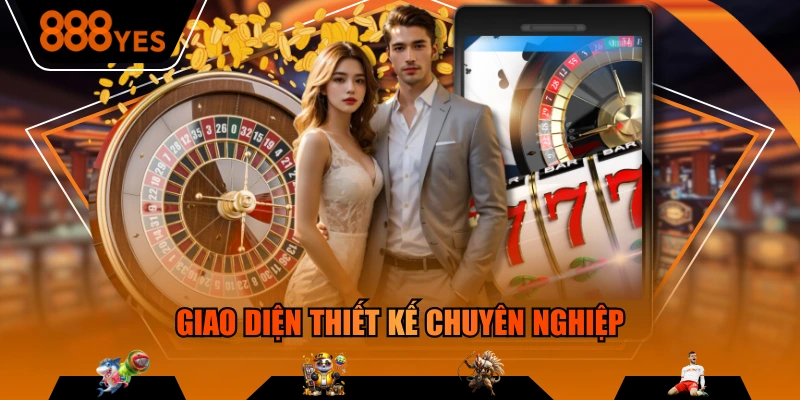 Giao diện thiết kế chuyên nghiệp